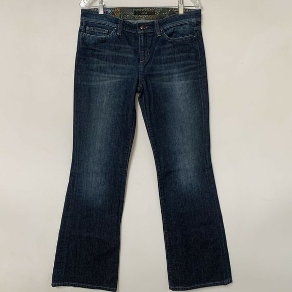 Joe's Women Jeans Provocateur Size 29 Blue Boot Cut Mid Wash Mid Rise‎ Pockets - Picture 1 of 11